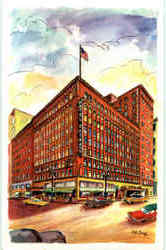 Hotel Hayward International Postcard