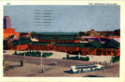 The Japanese Pavilion 1933 Chicago World Fair Postcard Postcard