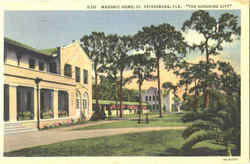 Masonic Home Postcard