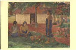 Oh You're Jealous - Paul Gauguin French Postcard