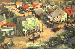 West End Of Sleepy Hollow "Roadside America" Postcard