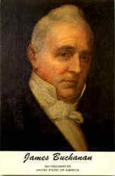 James Buchanan Postcard