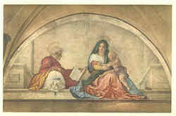 La Madonna Del Sacco Postcard