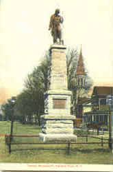 Indian Monument Painted Post, NY Postcard Postcard