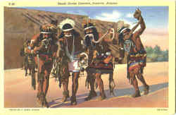 Smoky Snake Dancers Postcard