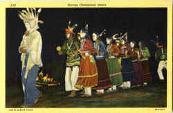Navajo Ceremonial Dance Postcard