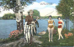 I'M Not Lonesome Nor Feeling Blue Postcard