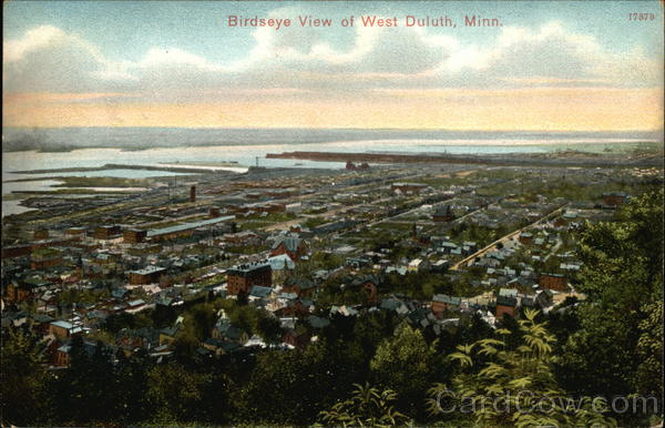 Birdseye View West Duluth Minnesota