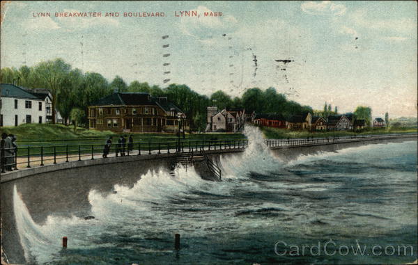 Lynn Breakwater and Boulevard Massachusetts