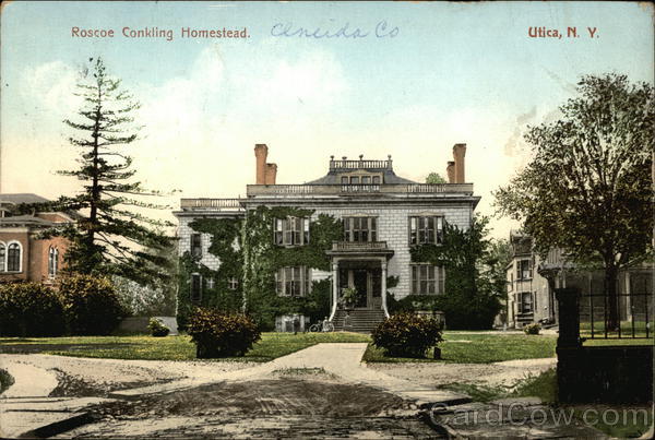 Roscoe Conkling Homestead Utica New York