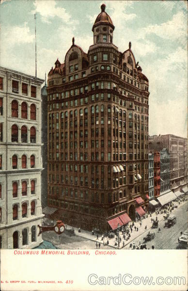 Columbus Memorial Building Chicago Illinois