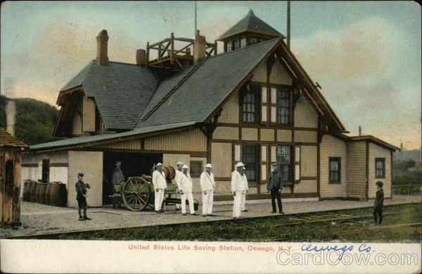 United States Life Saving Station Oswego New York