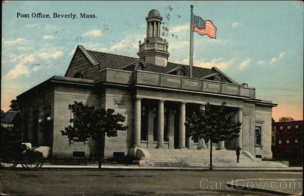 Beverly, Mass Post Office Massachusetts