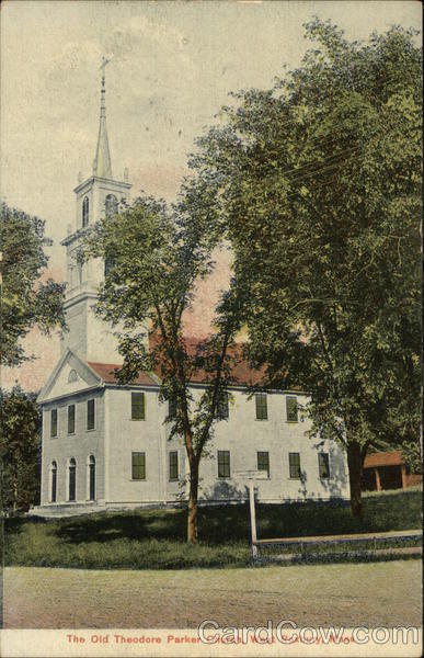 The Old Theodore Parker Church West Roxbury Massachusetts