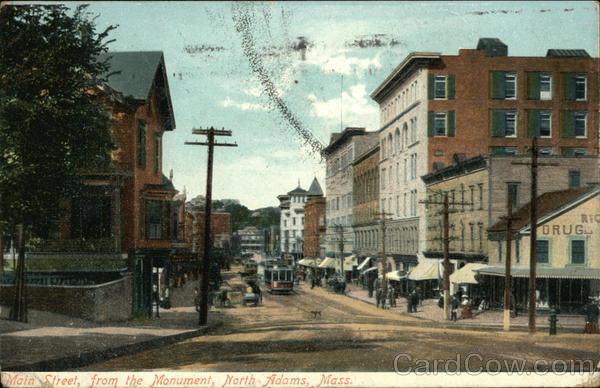 Main Street, from the Monument North Adams Massachusetts