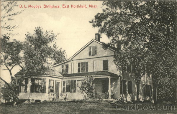 D.L. Moody's Birthplace East Northfield Massachusetts