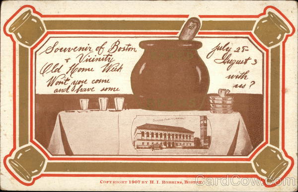 Souvenir of Boston Massachusetts