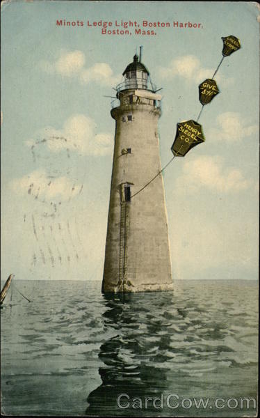 Minots Ledge Light, Boston Harbor Massachusetts
