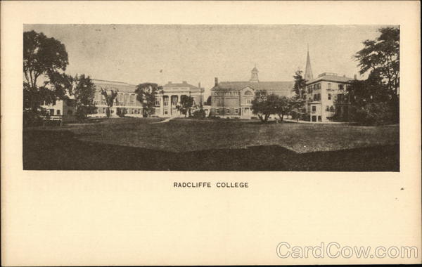 Radcliffe College Cambridge Massachusetts