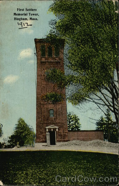 First Settlers Memorial Tower Hingham Massachusetts