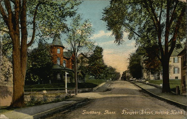 Prospect Street, Looking North Fitchburg Massachusetts
