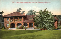 Park Lodge at Golden Gate Park Postcard