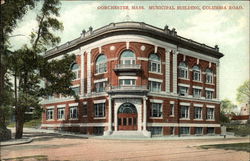 Municipal Building, Columbia Road Dorchester, MA Postcard Postcard Postcard