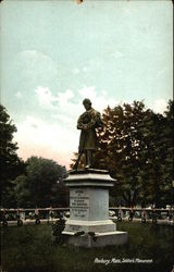 Soldier's Monument Roxbury, MA Postcard Postcard Postcard