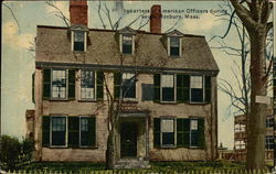 Headquarters of American Officers During Seige Postcard