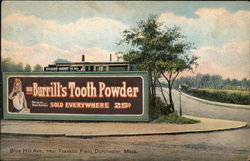 Blue Hill Avenue near Franklin Field Postcard