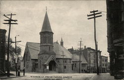 Warren Street, Presbyterian Church Roxbury, MA Postcard Postcard Postcard