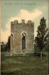 Old Tower, Franklin Park Dorchester, MA Postcard Postcard Postcard
