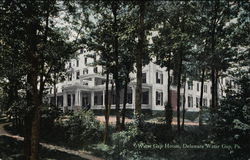 Water Gap House Postcard