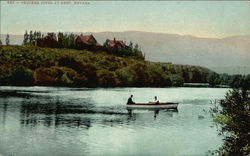 Truckee River at Reno, Nevada Postcard