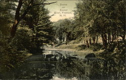 Scene on Exetor River Fremont, NH Postcard Postcard Postcard