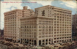 Marshall Field & Co.'s Retail Store Postcard
