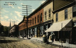 Front Street Keeseville, NY Postcard Postcard Postcard