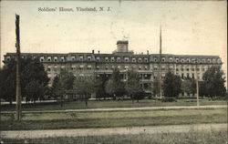 Soldiers' Home Vineland, NJ Postcard Postcard Postcard