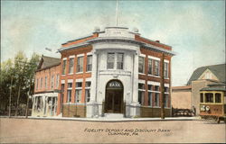 Fidelity Deposit and Discount Bank Dunmore, PA Postcard Postcard Postcard