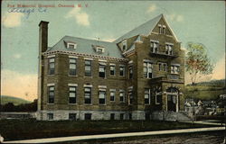 Fox Memorial Hospital Postcard