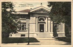 Carnegie Library Postcard