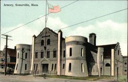 Armory Somerville, MA Postcard Postcard Postcard