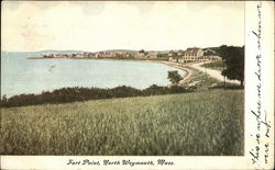 Fort Point North Weymouth, MA Postcard Postcard Postcard