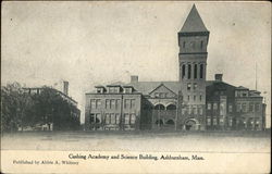 Cushing Academy and Science Building Postcard