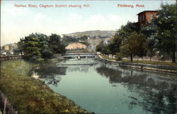 Nashua River Fitchburg, MA Postcard Postcard Postcard