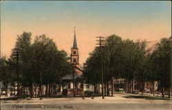 Upper Common Fitchburg, MA Postcard Postcard Postcard