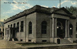 New Post Office Athol, MA Postcard Postcard Postcard