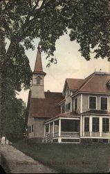 Baptist Church Turners Falls, MA Postcard Postcard Postcard