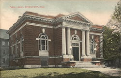 Public Library Postcard