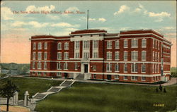 The New Salem High School Massachusetts Postcard Postcard Postcard